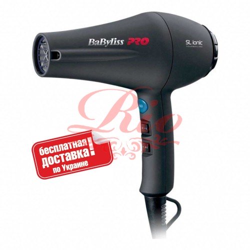 Фен професійний з іонізацією BaByliss PRO BAB5586E SL Ionic 1900W
