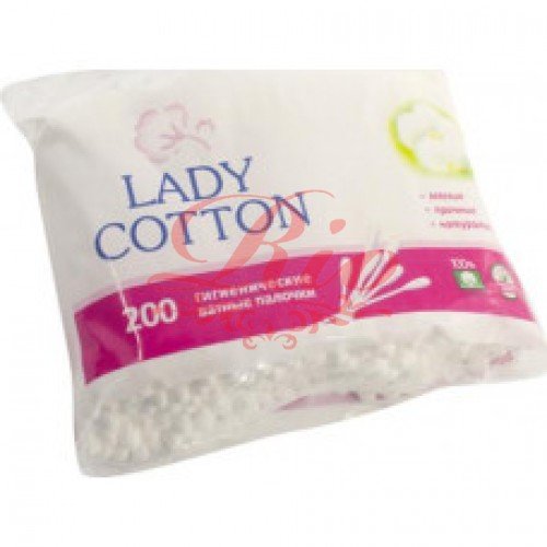 Ватні палички Lady Cotton 200 шт/уп.