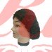 Одноразовая шапочка шарлотта 100 шт уп черная