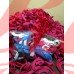 Одноразовая шапочка шарлотта 100 шт уп микс
