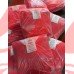 Чехол на кушетку спанбонд на резинке100х220 см (красный)  пл. 50
